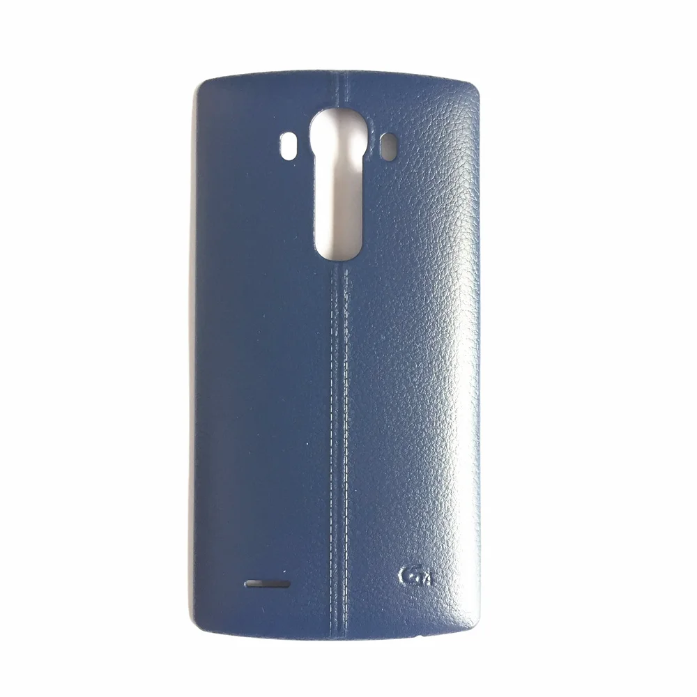 Задняя крышка для LG G4 чехол для LG G4 чехол с аккумулятором s с NFC для LG G4 H815/H818 LS991 US991 VS986 чехол для LG G4 задняя крышка - Цвет: G4 dark blue leater