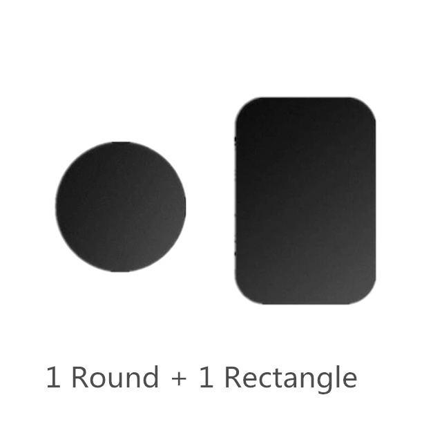 1 round 1 rectangle SYRINX держатель для телефона в автомобиле мобильный крепежная подставка для iPhone X XS 6s 7 Xiaomi huawei смартфон Магнитный Магнит Авто поддержка - Цвет: 1 round 1 rectangle
