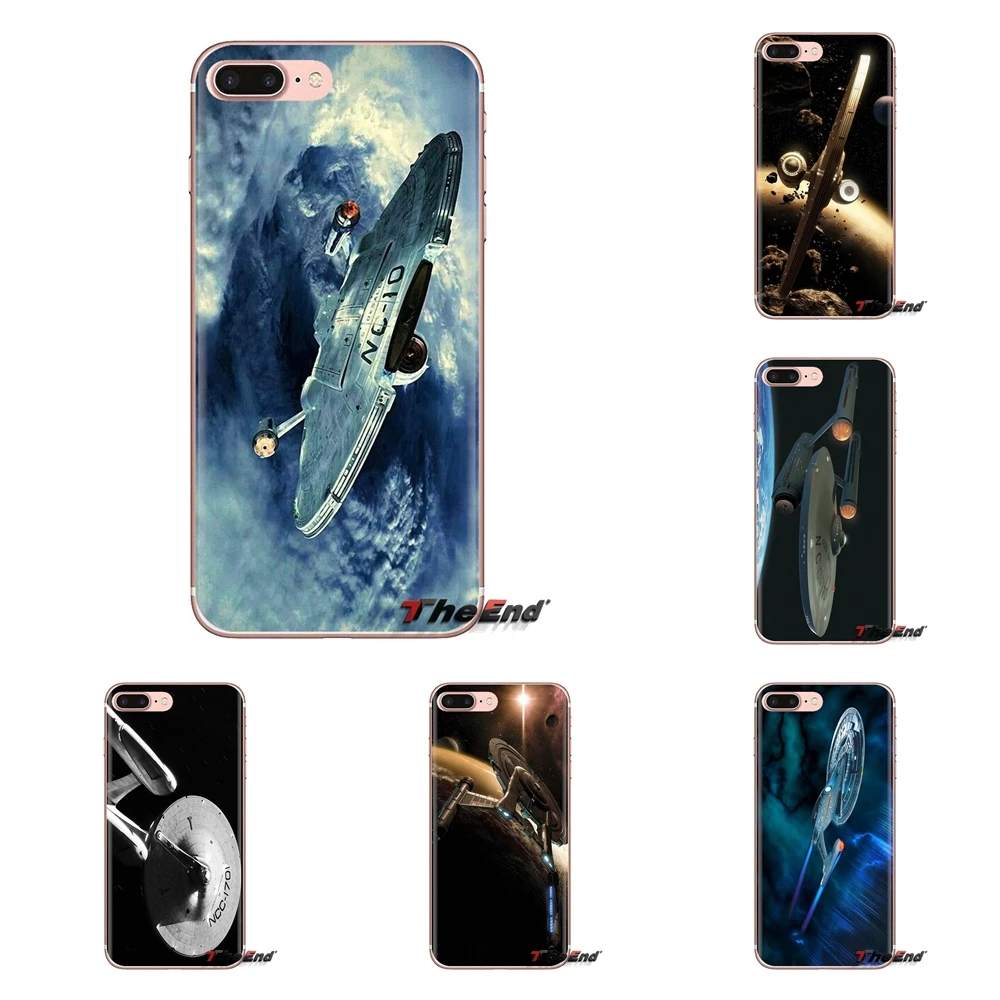 Transparent Soft Cover Bag Star Trek Space Ship Art For Oneplus 3T 5T 6T Nokia 2 3 5 6 8 9 230 3310 2.1 3.1 5.1 7 Plus 2017 2018 |