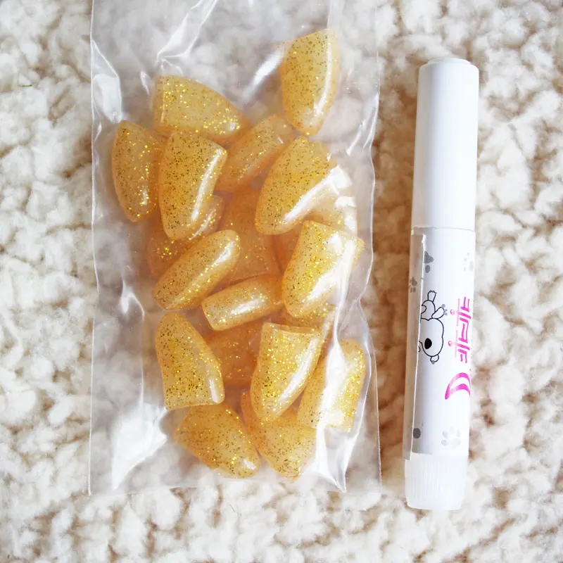 Горячая Распродажа Лот 100 шт. серия кристаллов мягкие колпачки для когтей