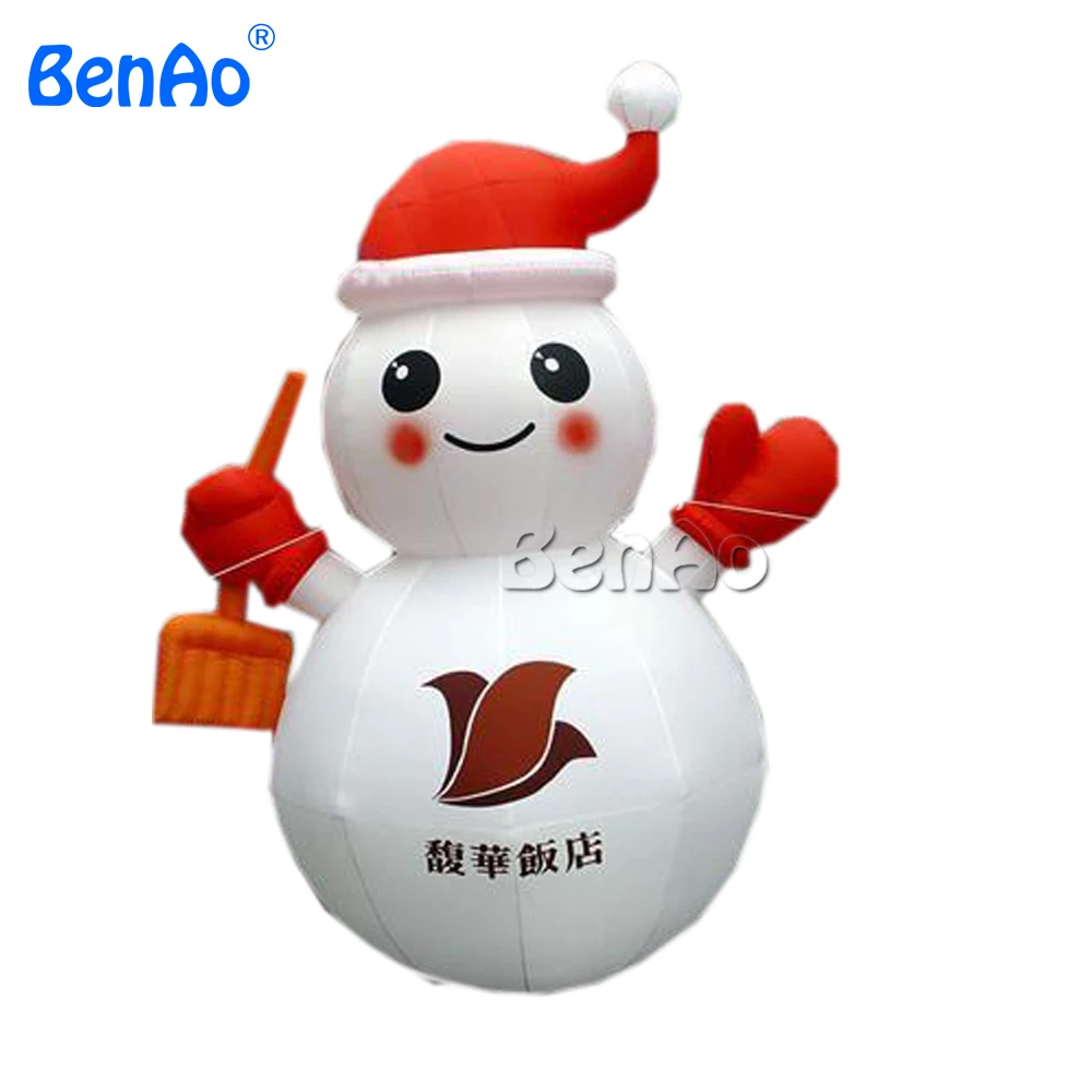 

X062 4m hight Small Outdoor Inflatable Christmas Snowman
