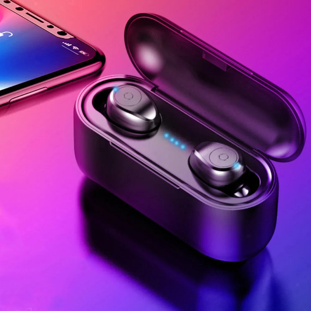 TWS Bluetooth 5 0 наушники беспроводные для Redmi версия 4 телефон стерео зарядка с