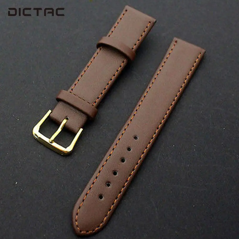 16/18/20/22 MM Watch Band Unisex Replacement Wrist Straps Genuine Leather Bands Sport Business For Apple Series | Наручные часы