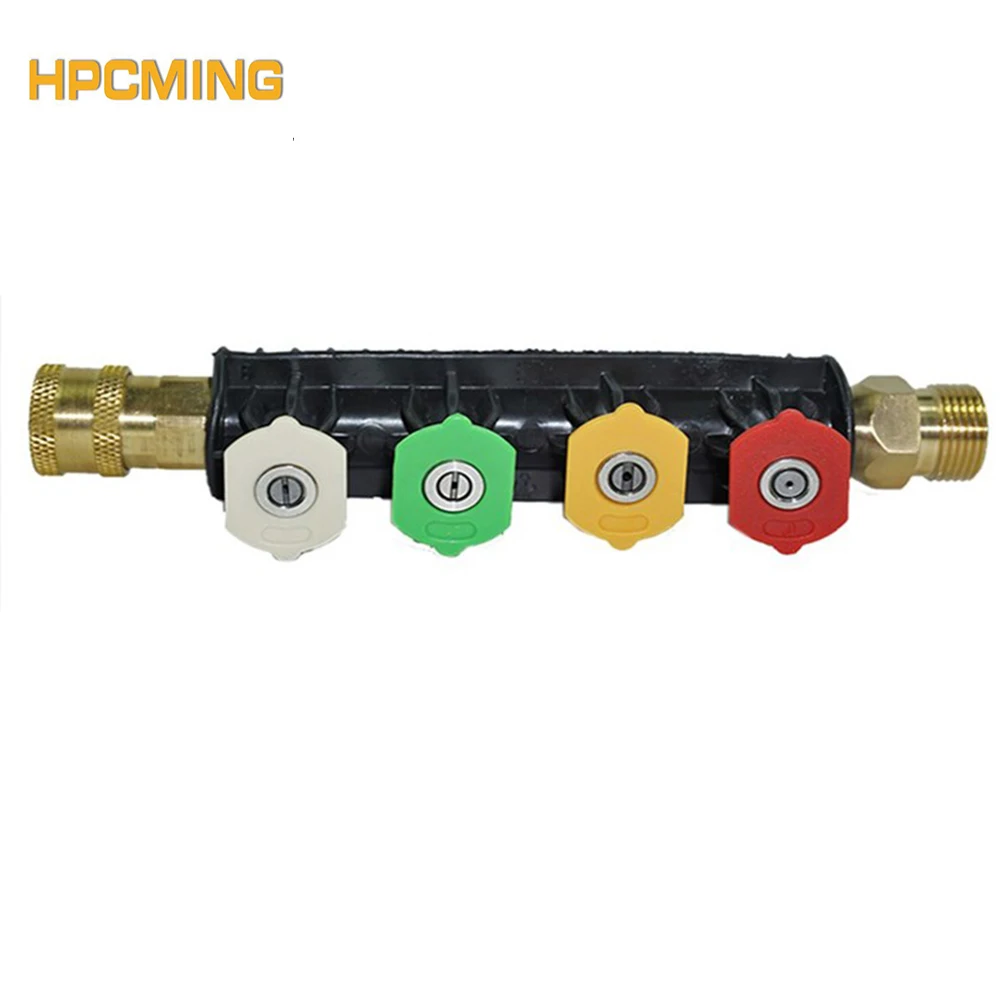 

Nozzles for High Pressure Washers Irrigation Spray Garden Shower Nozzles Foam Gun Quick-detachable Connections for Car Cleaning