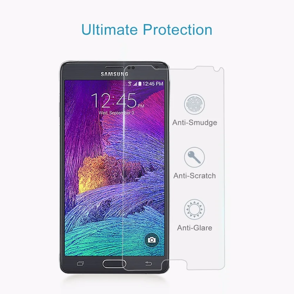 Для Samsung Galaxy S IV/i9500 Note 4 S5/G900 Grand Duos/i9082/i9060 0 26 мм 9H 2.5D пленка из закаленного