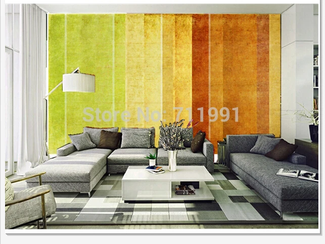 Бесплатная доставка на заказ прекрасные обои с земной текстурой в полоску