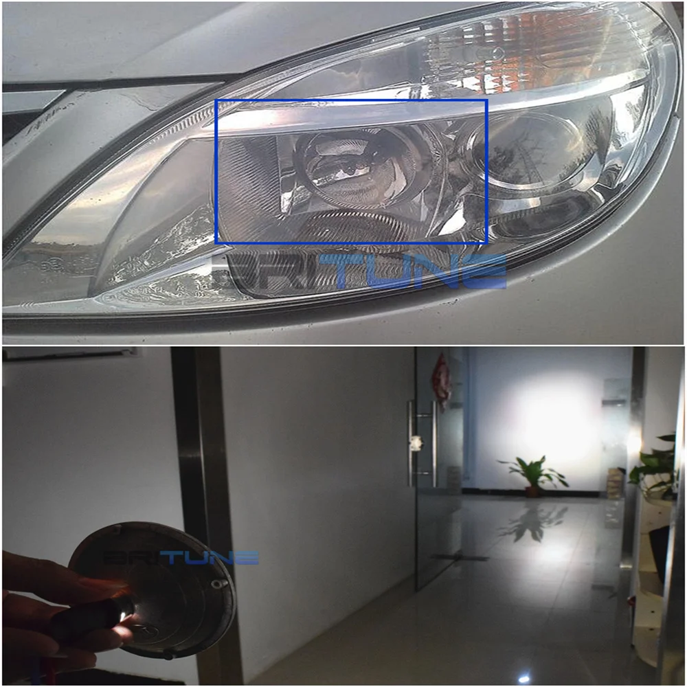 Z9 высокий отражатель света для H1 разъем 35 Вт HID ксеноновая лампа Легкая установка подходит для H4 H7 Автомобильная фара Модифицированная DIY жаростойкая