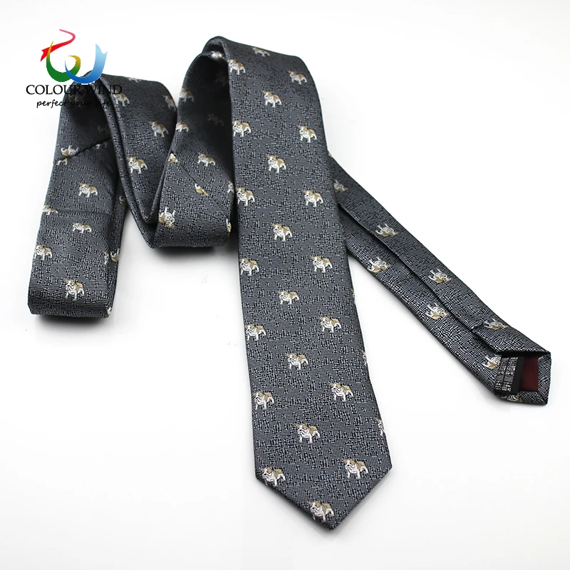 

New Style Animal Printed Polyester Tie Set For Men Business Suits Accessories Gravatas Lots Bow Tie Pocket Square 24*24cm