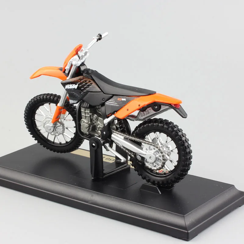 Maisto 1:18 миниатюрные весы KTM 450 EXC мотоцикл грязи гоночные транспортные средства литье под давлением модель игрушки гоночные миниатюрные хобби коллекторы