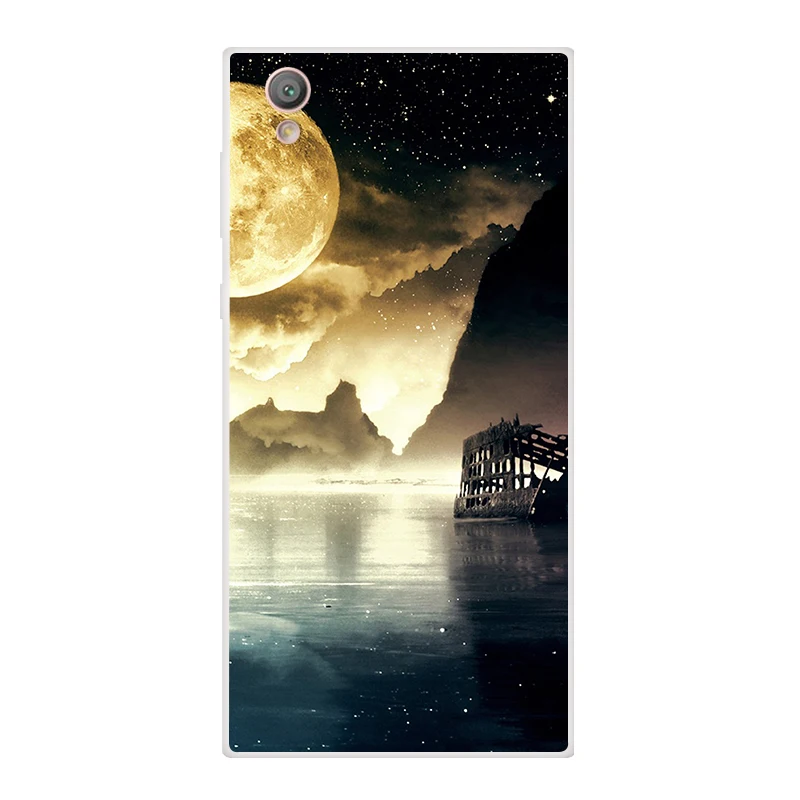 Чехол Coque для Sony Xperia L1 чехол G3311 G3312 G3313 силиконовый мягкий накладка L 1 с мультяшным