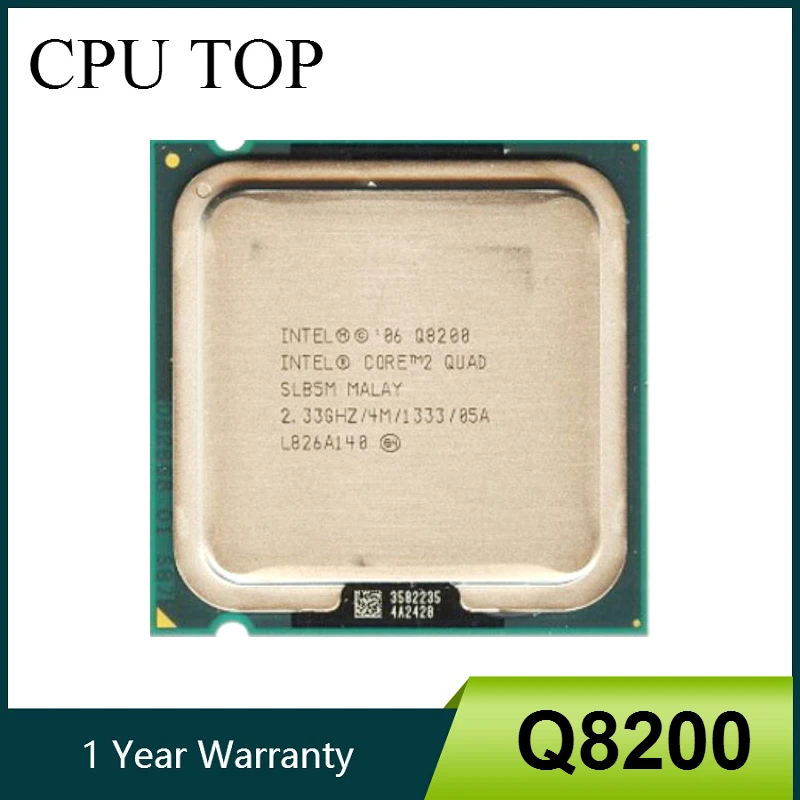 Процессор intel Core 2 Quad Q8200 33 ГГц 4 МБ Socket 775|775 cpu|quad q8200socket 775 cpu |