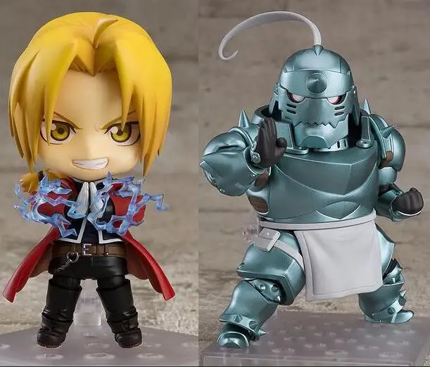 Nendoroid Стальной алхимик Эдвард Элрик 788 Альфонс 796 фигурка Аниме Кукла ПВХ Новая