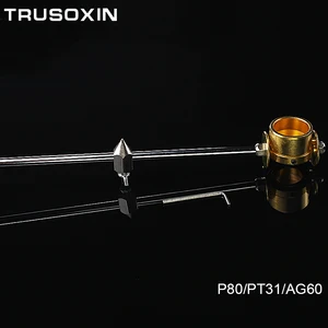 Инвертор DC горелка воздушного плазменного резака роликовое колесо для P80PT31AG60 головка роликовое колесо плазменной резки пистолет аксессуарыфакел