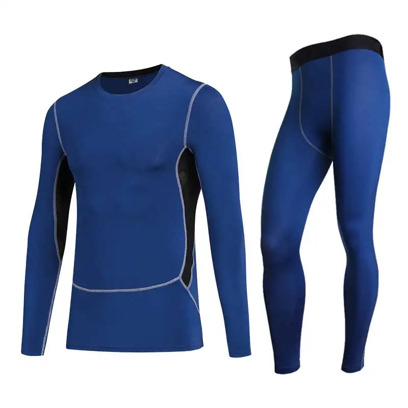 Комплект мужского термобелья Pro Conpress для фитнеса быстросохнущее Спортивное