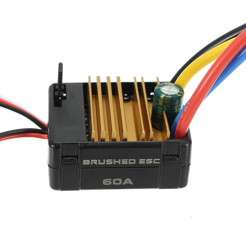 540 двигатель 60A ESC углеродный матовый 1/10 RC вал гусеничного хода 3 175 мм автозапчасти