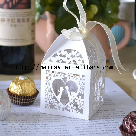 

Personalized wedding birthday small candy boxes