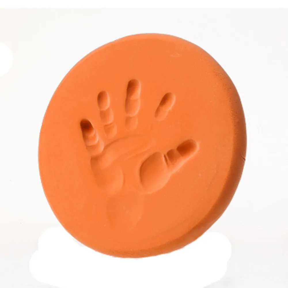 Уход за младенцами сушка мягкая глина Детские handprint след отпечаток комплект