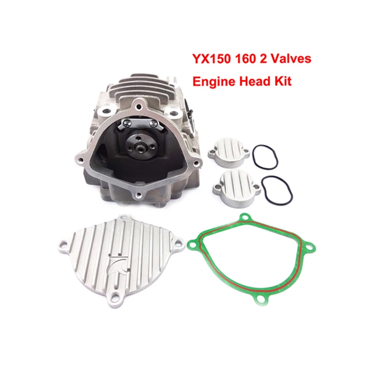 XLSION Aftermarket YX150 160 2 клапана двигателя комплект головки цилиндра для GPX KLX YX 150 160cc
