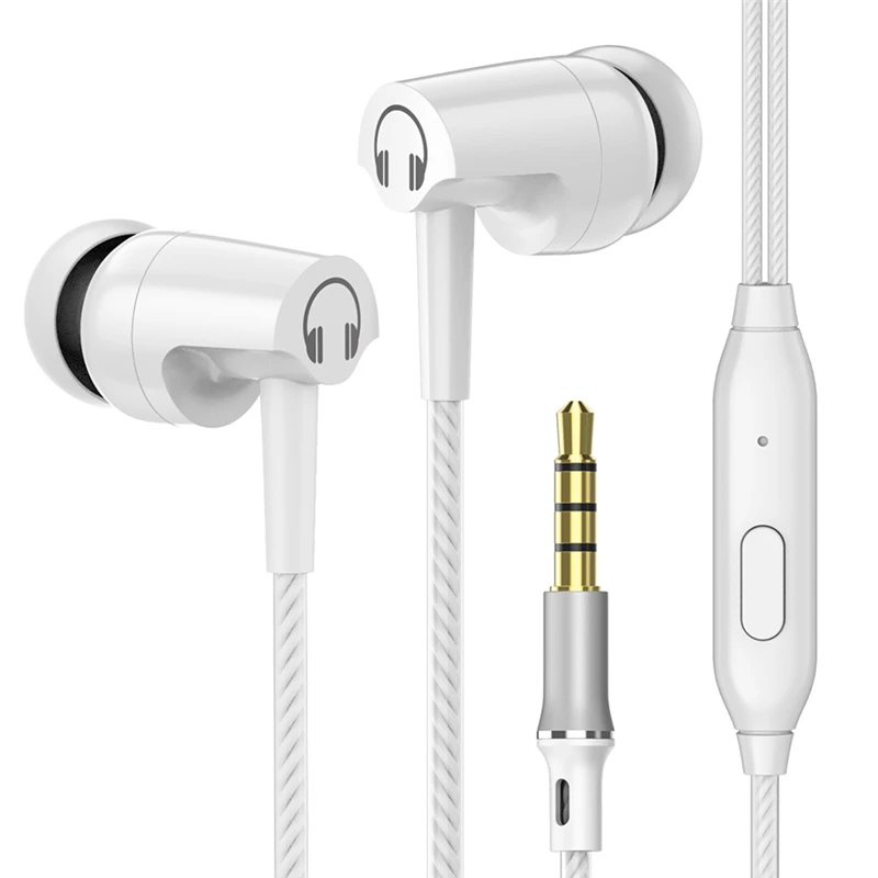 GSDUN Профессиональные бас стерео наушники в ухо гарнитура Hifi шумоподавление Headfone 3