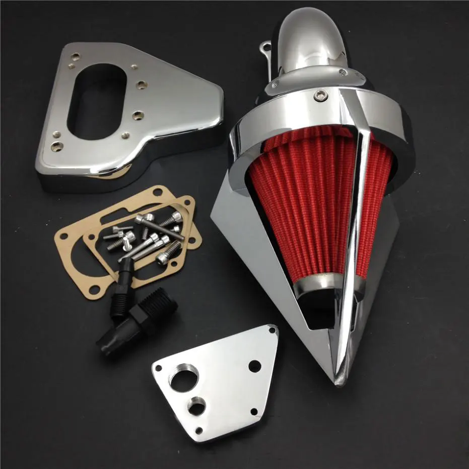 Воздушные фильтры для 02-09 Honda VTX1800 VTX 1800 R/S/C/N/F конусный воздухоочиститель с шипами