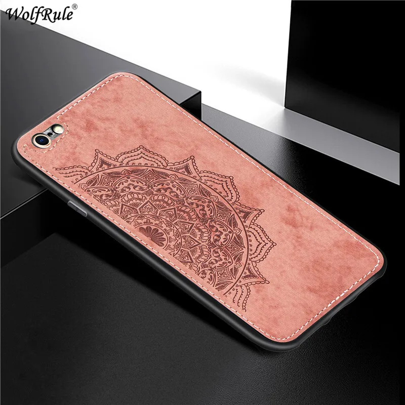 

Для iPhone 6S Plus чехол для iPhone 6 Plus TPU рамка ткань бампер чехлы для телефонов Apple iPhone 6 Plus 6S Plus крышка 5,5''