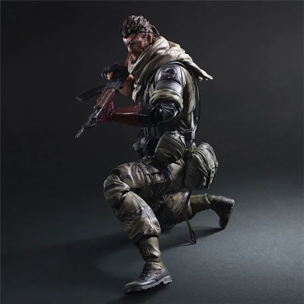 Экшн фигурка Play Arts KAI металлическая Экипировка твердый V The Phantom Pain Iroquois Pliskin старая