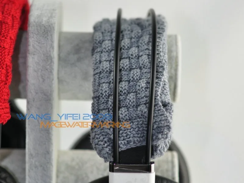 Повязка на голову из чистой мериносовой шерсти для наушников AKG Q701 K701 K702 K712 K601 K603