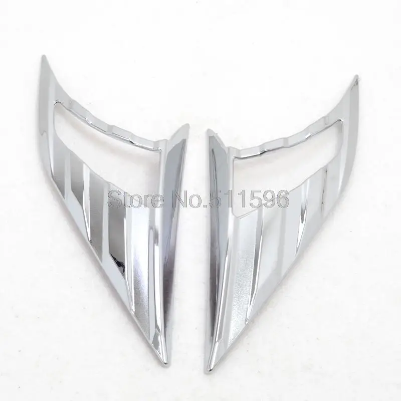 Накладка на переднюю фару Nissan Qashqai 2015 2016 2017 2 шт./компл.|lamp hood|trim covertrim chrome |