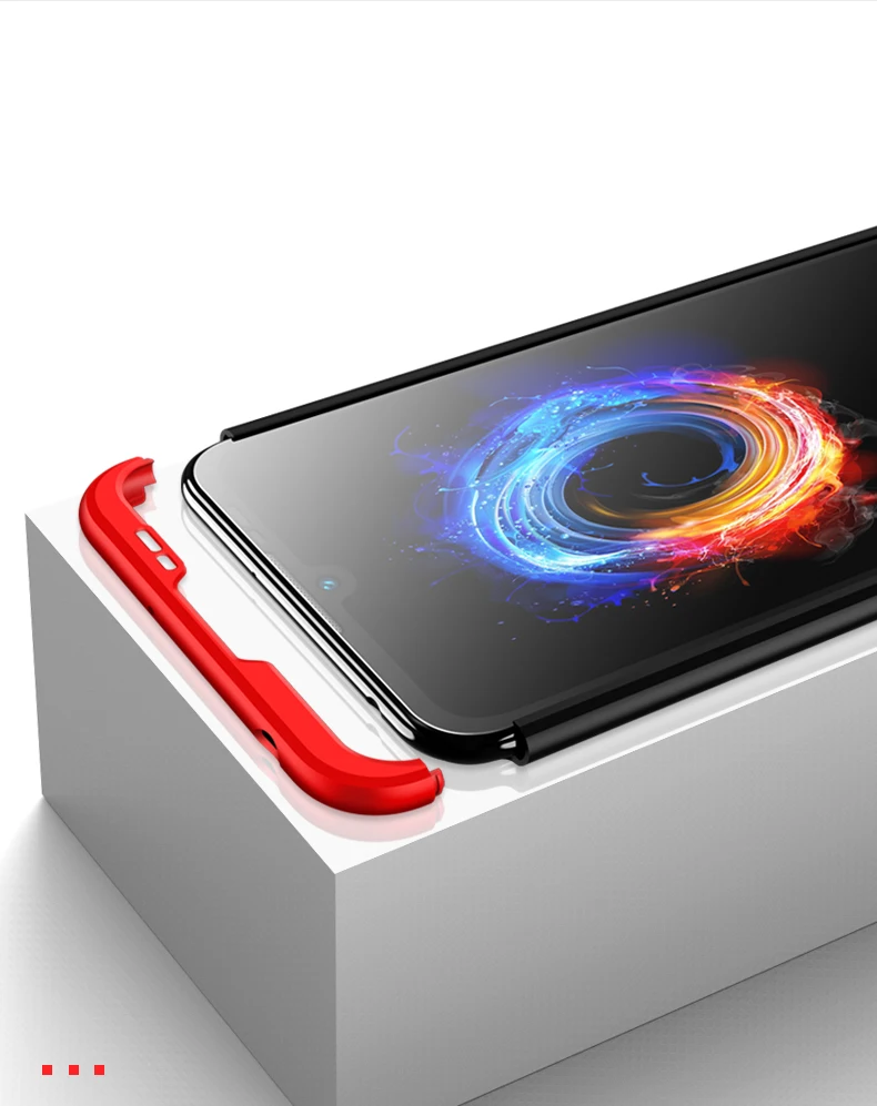 Чехол для huawei Honor 8A с защитой на 360 градусов, чехол для телефона huawei Honor 8A, противоударный чехол+ стеклянная пленка Honor8a