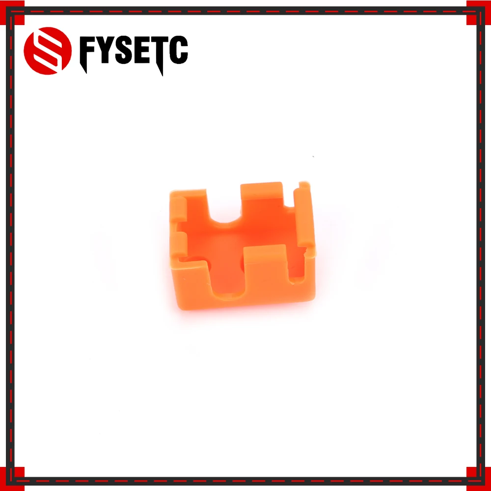 3pcs Updating PT100 Block Silicone Sock Kit Orange For E3D DIY V6 Hotend Prusa i3 MK3 Ultimaker 3D Printer Heated | Компьютеры и офис
