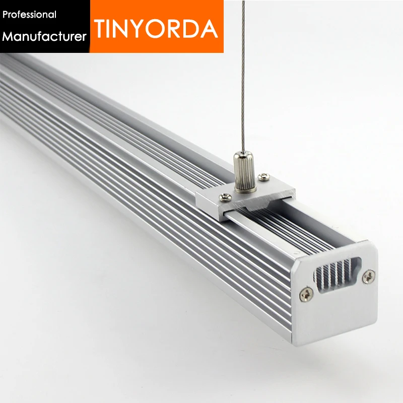 

Tinyorda TH3536A 2 шт. (длина 1 м) Светодиодные подвесные светильники профиль офисветильник светильник теплоотвод [профессиональный производитель]