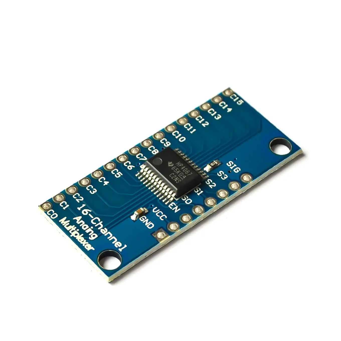 CD74HC4067 16 канальный цифровой оптический мультиплексор коммутационная плата