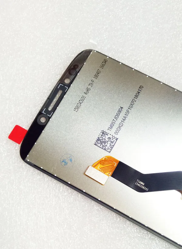 Высококачественный сенсорный ЖК-дисплей для Motorola Moto E5 G6 play xt1800 дисплей с