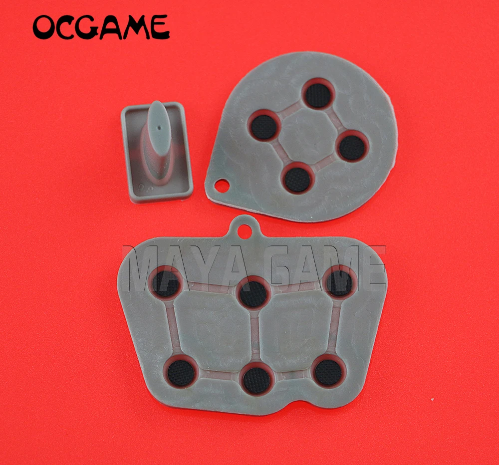 

OCGAME High Quality Silicone Conductive Rubber Button For Sega SS Saturn Controller Key Pads 100sets/lot