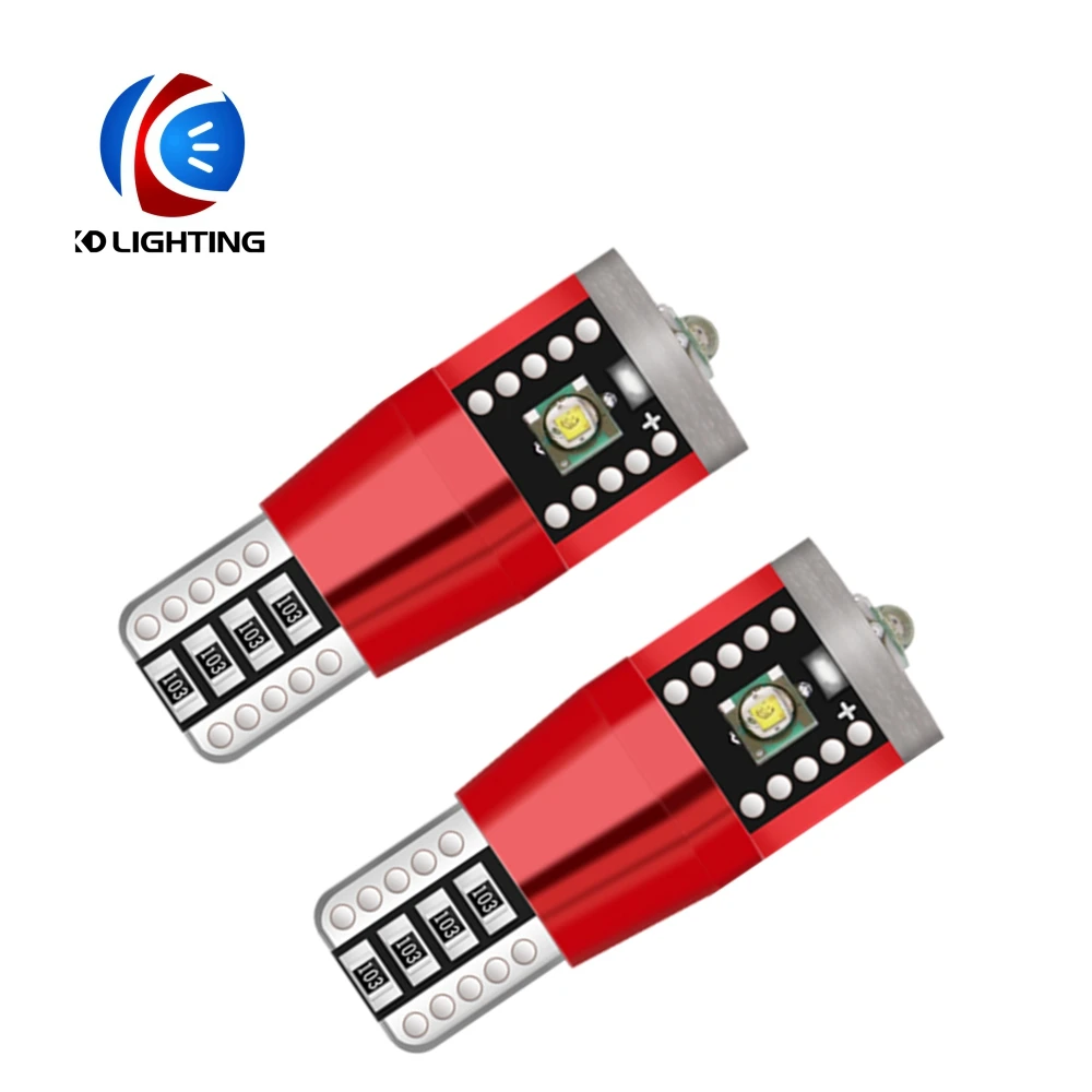 KD автомобильные аксессуары 2 шт. Новый Canbus безотказный T10 W5W 3SMD светодиодный свет