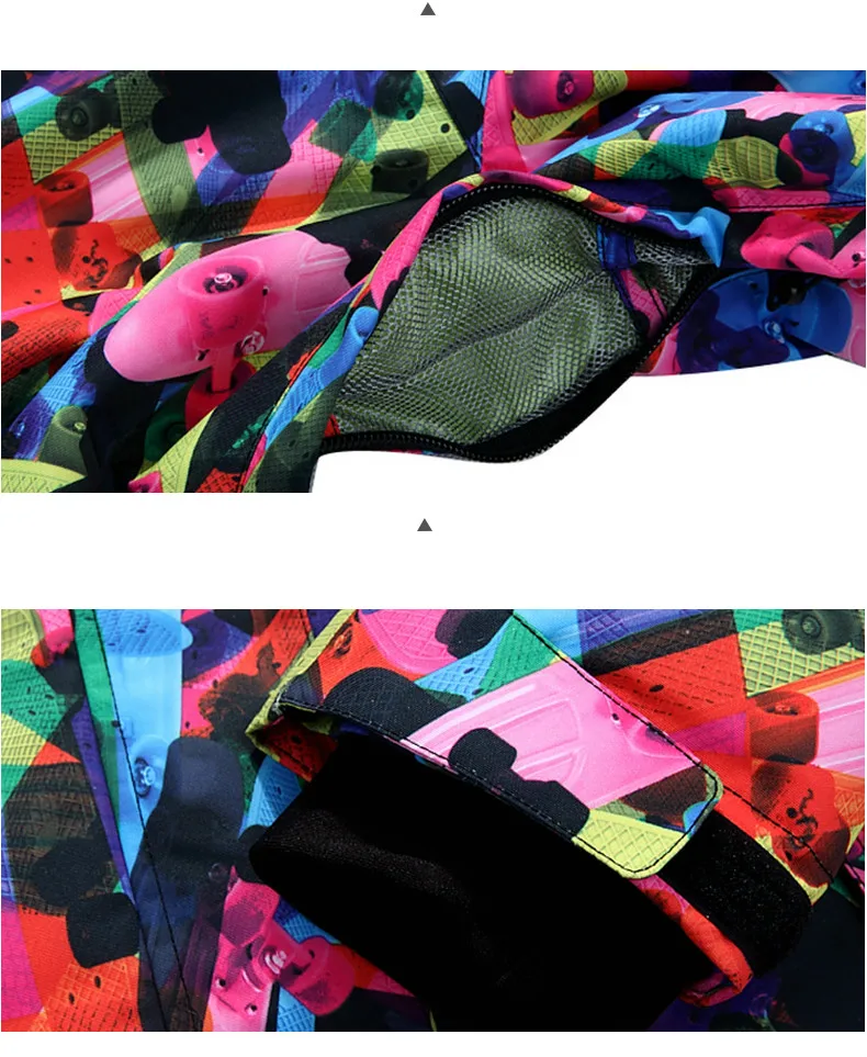 

GSOU SNOW Double Single Board Women's Ski Suit Winter Outdoor Windproof Waterproof Breathable Warm Ultra Light Ski Jacket