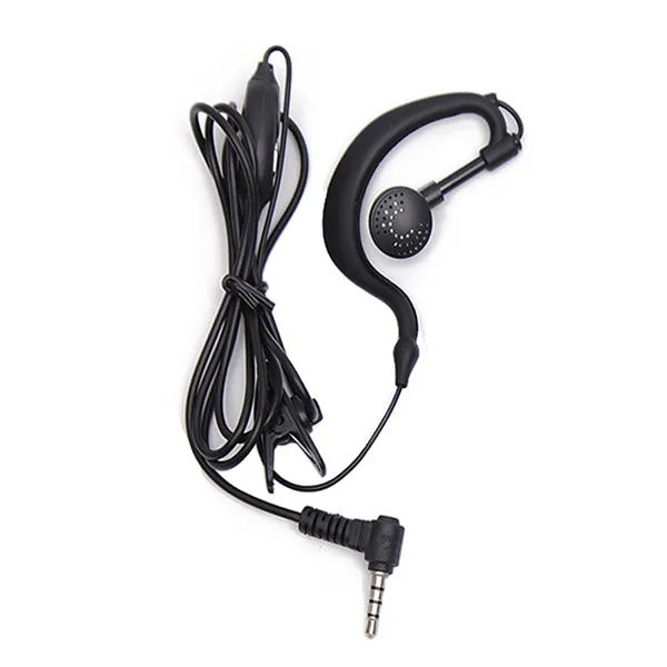 G-shape Baofeng BF-T1 PTT Mic воздуха Акустическая трубка Динамик гарнитуры для Baofeng BF-T1 BF-T8 UV-3R плюс иди и болтай Walkie Talkie “иди и BFT1 мини радио - Цвет: G-shape