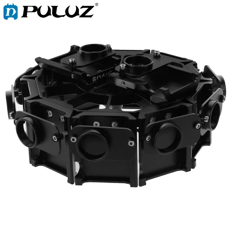 Набор корпусов PULUZ 12 в 1 для GoPro HERO4 CNC из алюминиевого сплава 20*20*8 5 см защитный