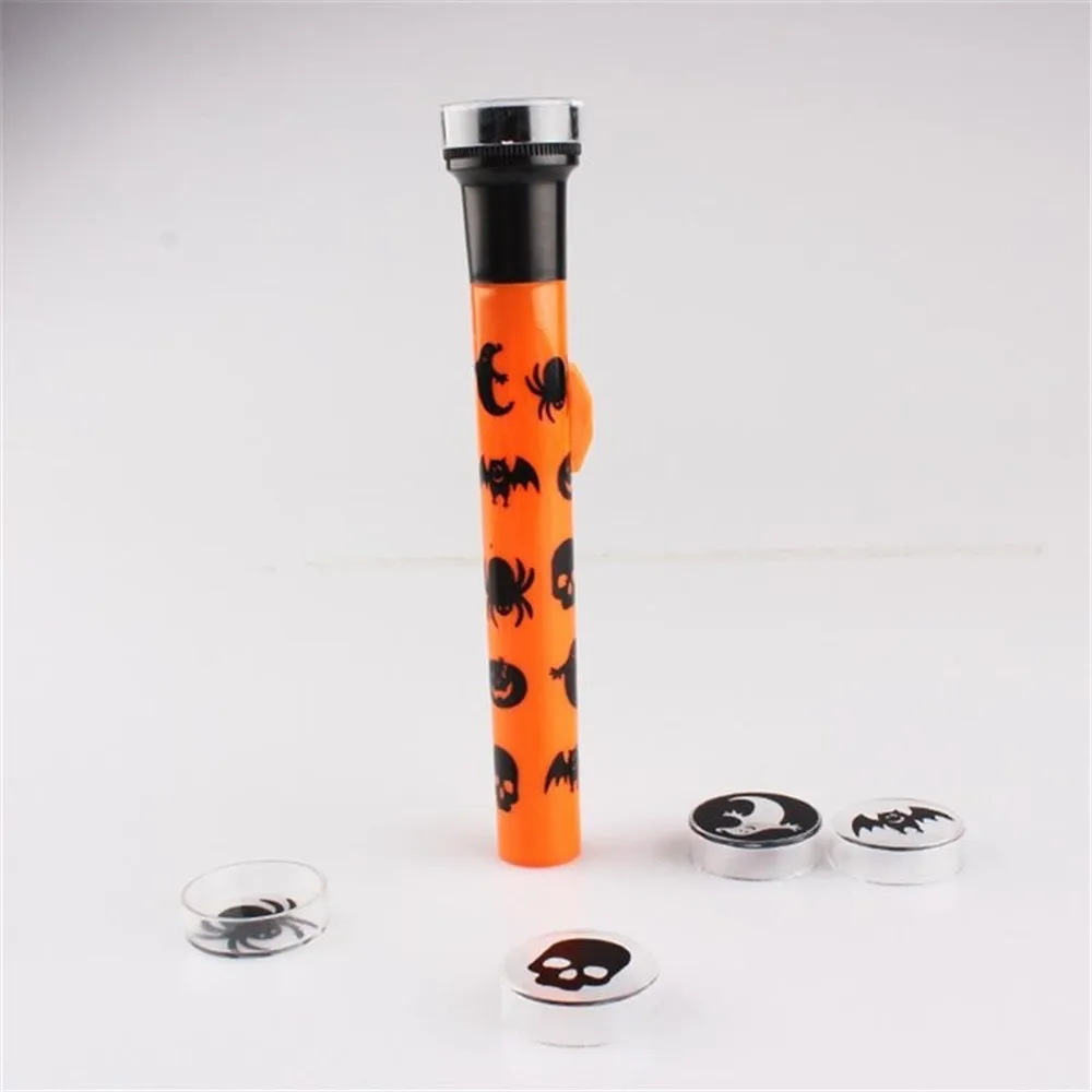 Переносной фонарик на Хэллоуин освещение тыква Череп призрак дом с привидениями