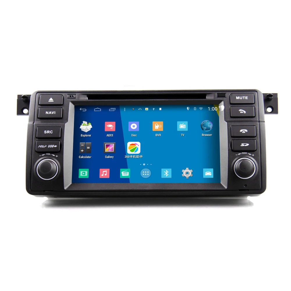 Quad Core S160 1DIN Android 4.4.4 Автомобиля DVD gps для BMW 3 Серии E46 M3 1024*600 С Сенсорным Экраном