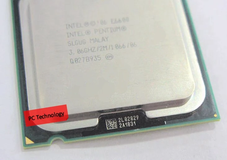 Оригинальный настольный процессор Intel E6600 pentium E 6600 2 Мб кэш памяти 3 06 ГГц 1066 МГц