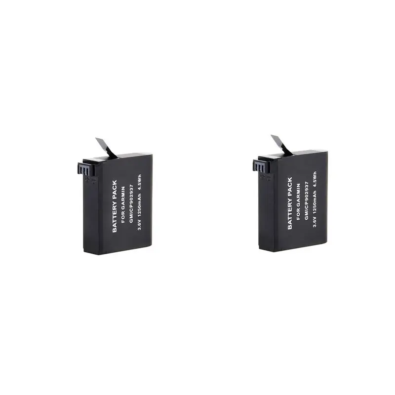 2 шт./лот. Сменный аксессуар для Garmin Virb ultra 30.GMICP902937 010 12389 15 Аккумулятор спортивной