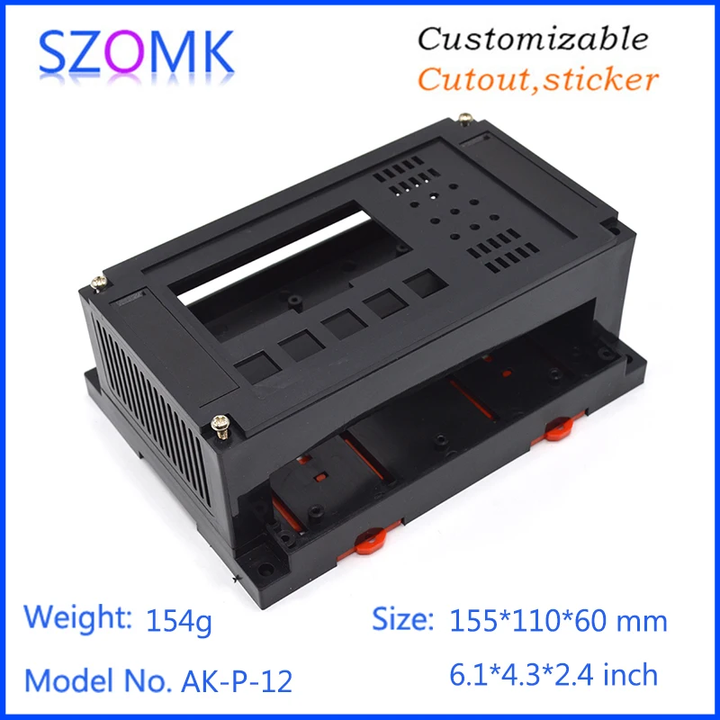 Коробка для электроники szomk 10 шт. в партии пластиковый корпус из ПВХ