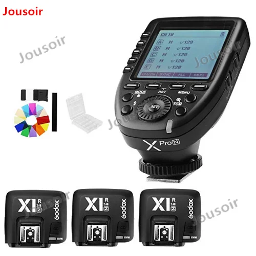 Godox Xpro-N i-TTL II 2 4G X система беспроводного управления дистанционный триггер с X1R-N