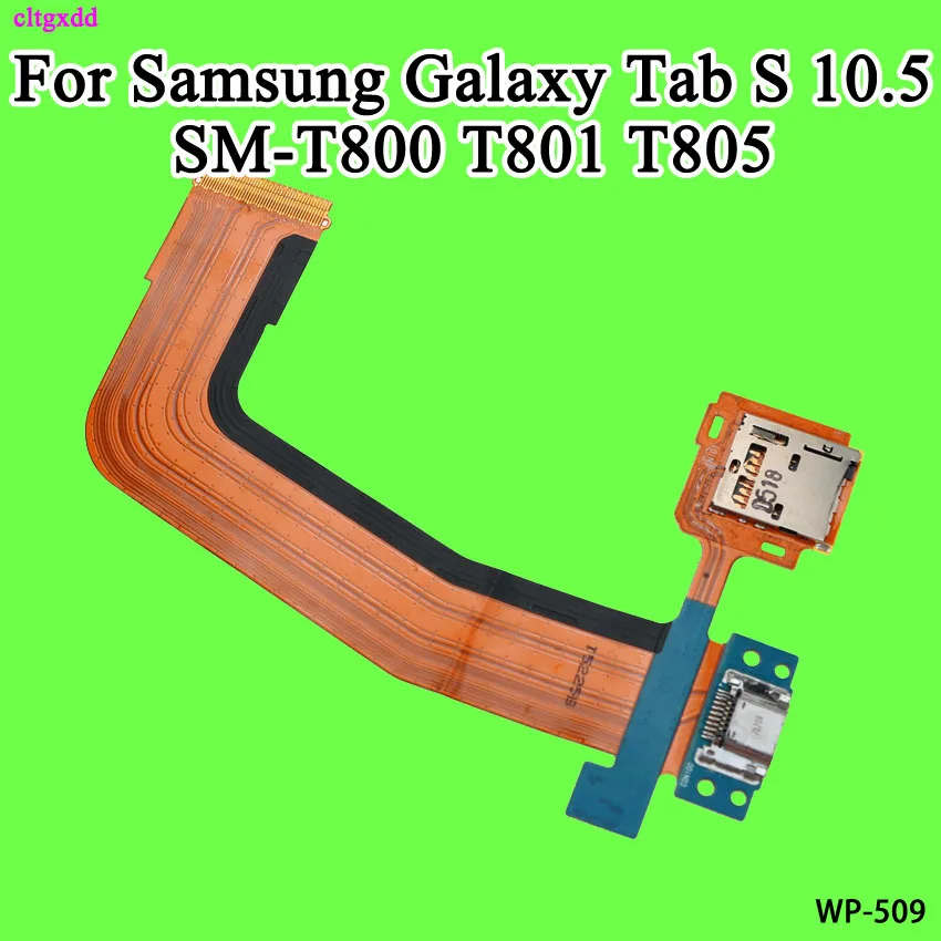 Гибкий кабель для Samsung Galaxy Tab S 10 5 док станция T801 T805 с зарядным портом держателем