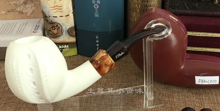 FBK.C0120 тончайший блок трубка для индейки sepiolite от eskiseстра Master Fikri Baki курения чистой