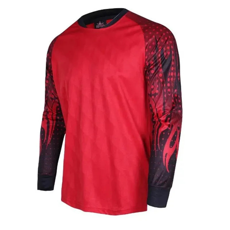 Быстрое высыхание мужская Футбол Training Майки вратарь лучшие survetement футбол 2017