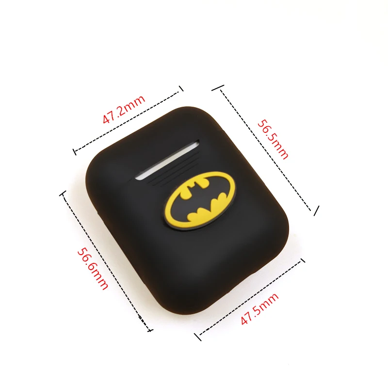 RBAYSALE For Airpod Case Silicone Cover Portable Earphone Accessories Airpods Apple Headphone Cartoon Fashion | Электроника