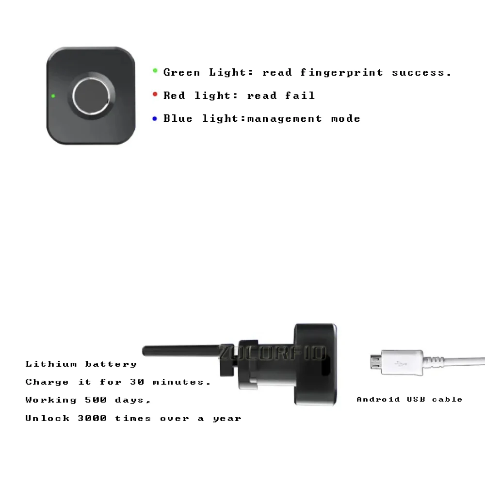 USB Перезаряжаемый Умный Замок без ключа замок отпечатков пальцев Противоугонный ящик безопасности Чехол для шкафа замок