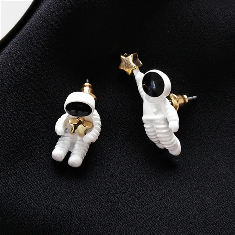 Модные женские серьги креативный милый дизайн звездное небо Космическая Звезда